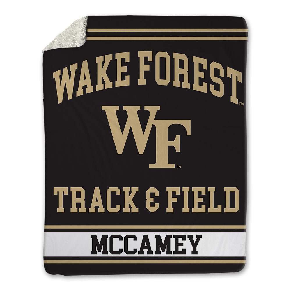 Wake Forest - NCAA Men's Track & Field : Brenner McCamey - Blanket-0
