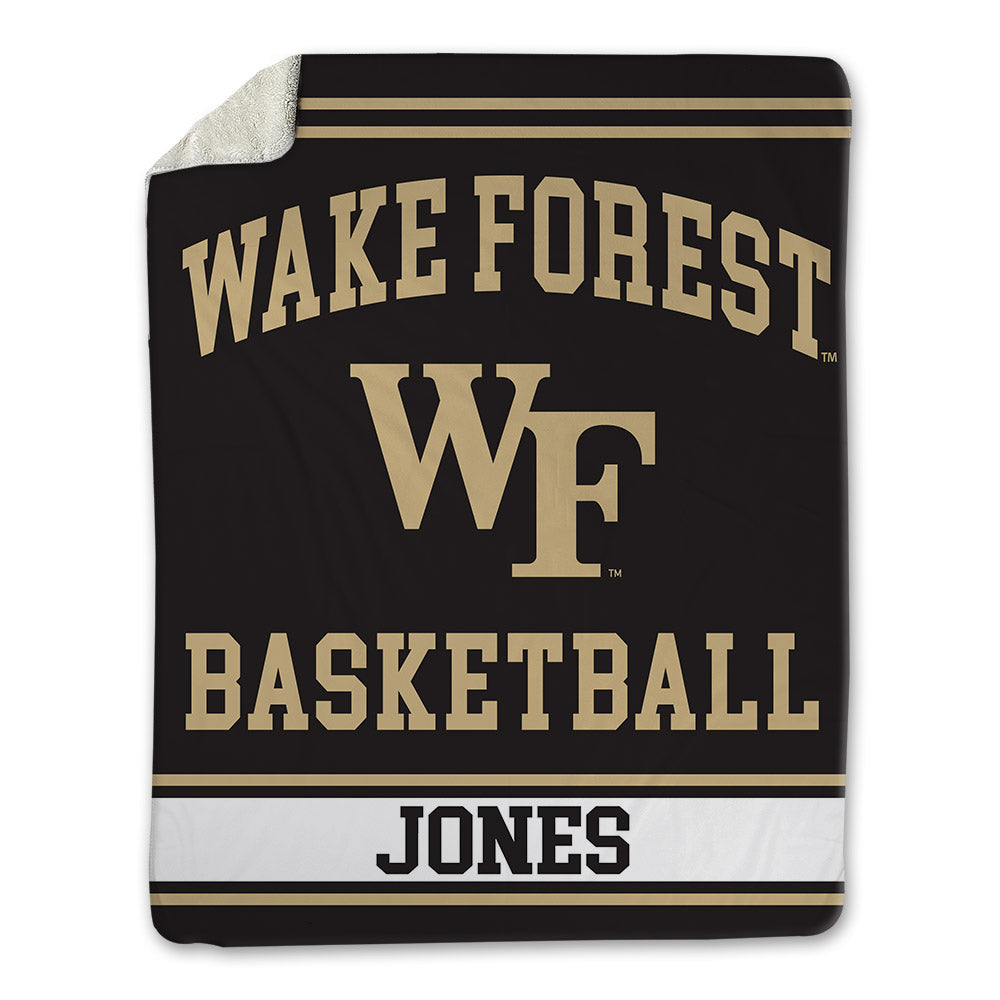Wake Forest - NCAA Women's Basketball : Caitlyn Jones - Blanket-0