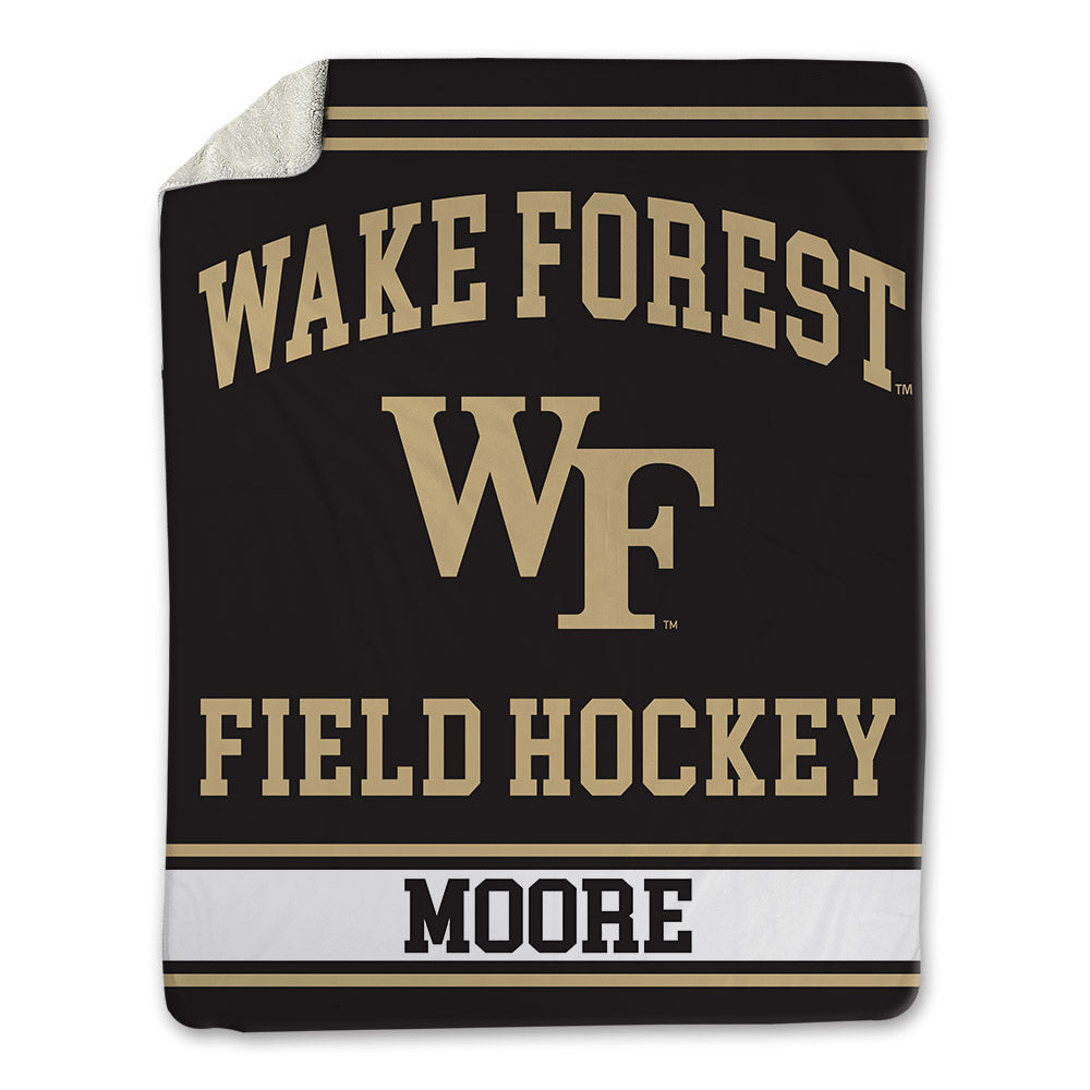 Wake Forest - NCAA Women's Field Hockey : Ava Moore - Blanket-0