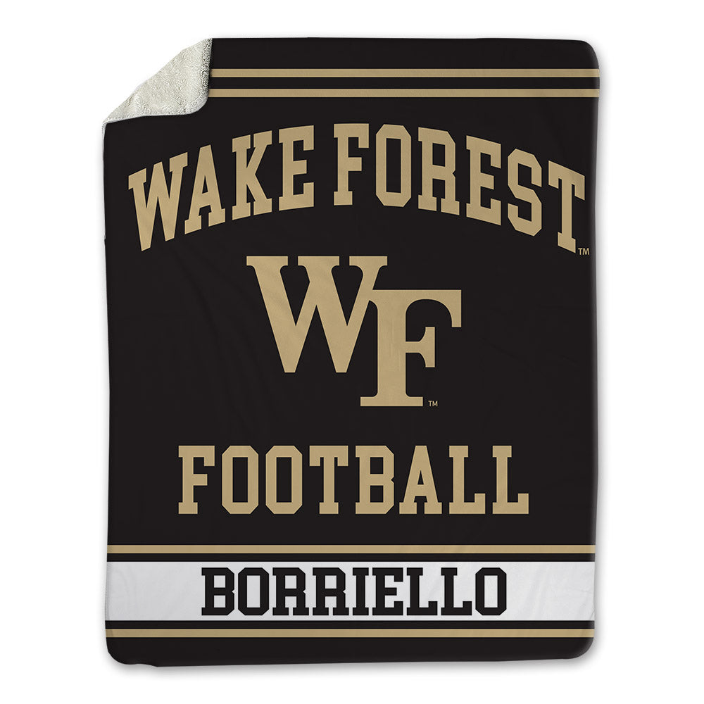 Wake Forest - NCAA Football : Anthony Borriello - Blanket-0