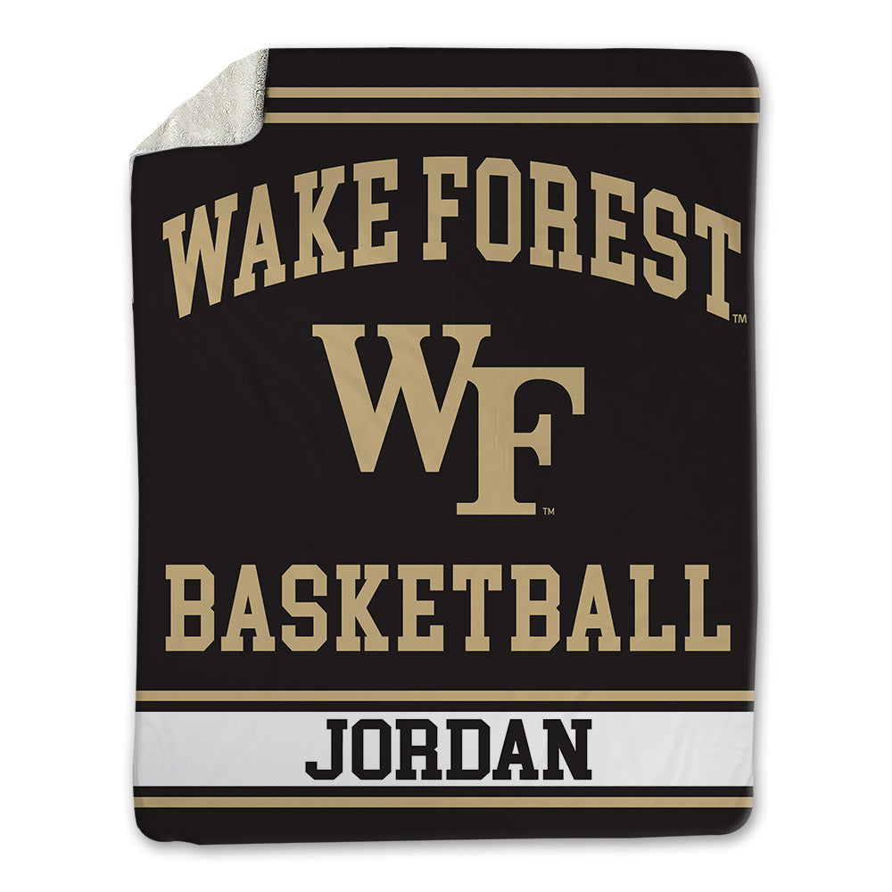 Wake Forest - NCAA Women's Basketball : Madisyn Jordan - Blanket-0