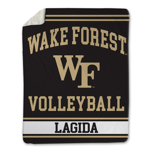 Wake Forest - NCAA Women's Volleyball : Patrycja Lagida - Blanket-0