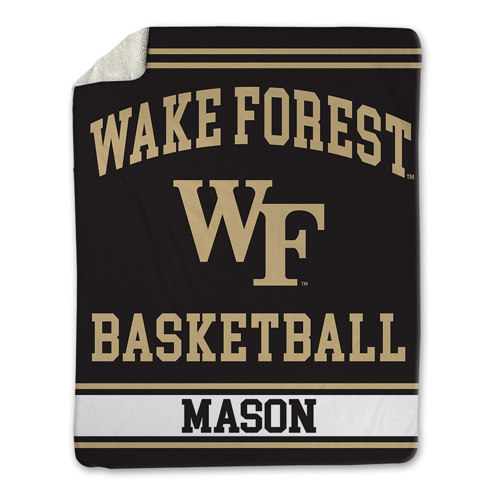 Wake Forest - NCAA Men's Basketball : Mekhi Mason - Blanket-0