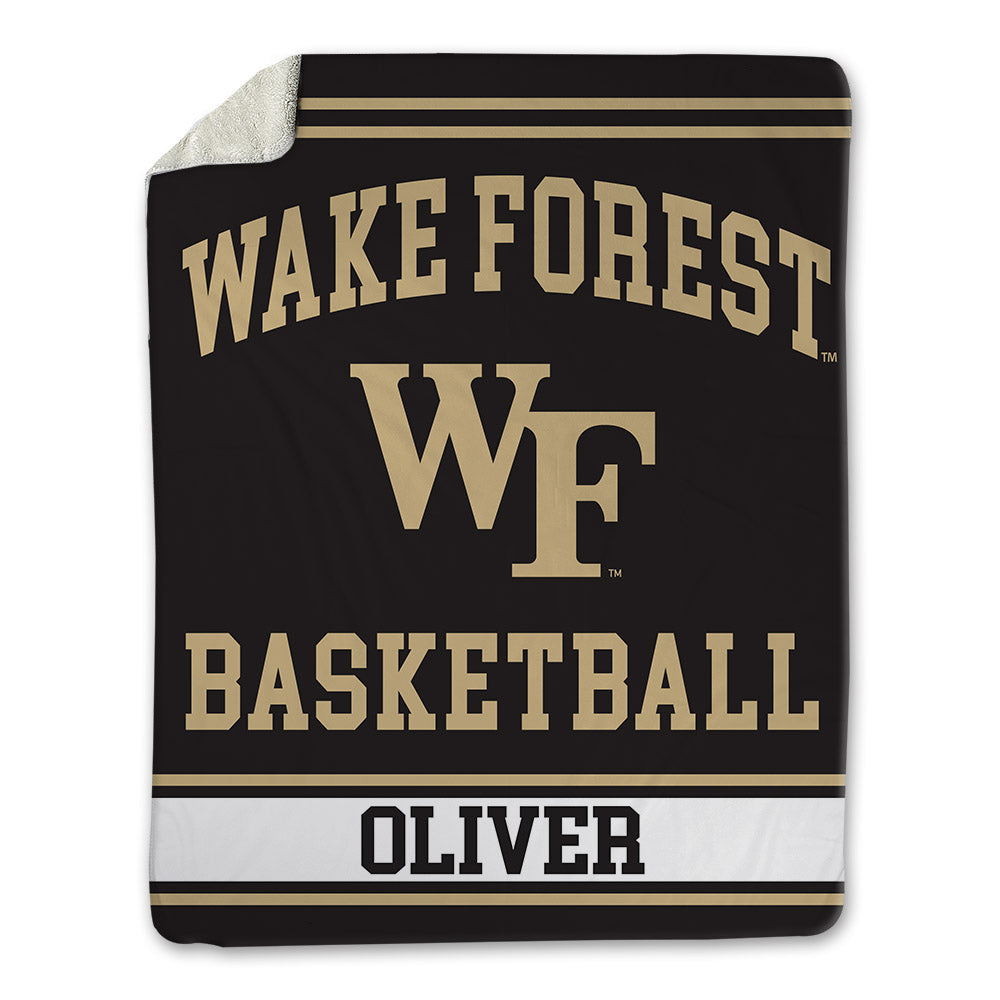 Wake Forest - NCAA Women's Basketball : Grace Oliver - Blanket-0