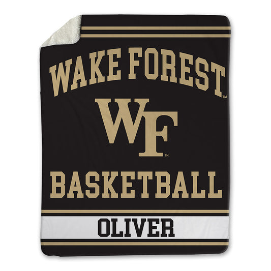 Wake Forest - NCAA Women's Basketball : Grace Oliver - Blanket-0