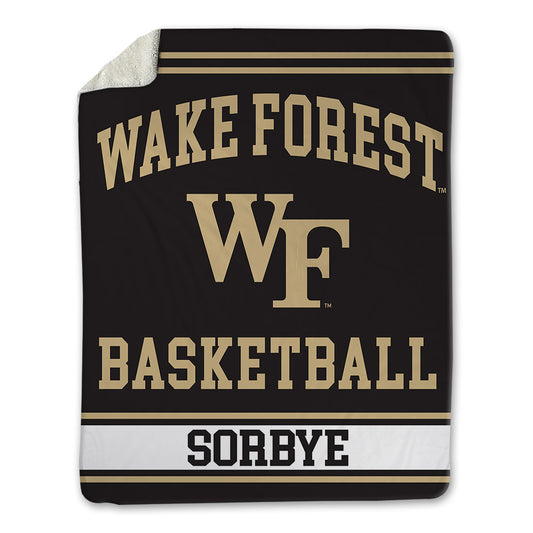 Wake Forest - NCAA Women's Basketball : Aurora Sorbye - Blanket-0