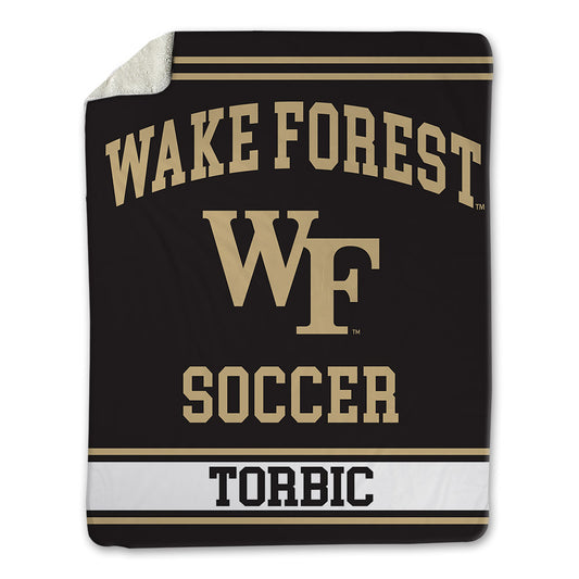 Wake Forest - NCAA Men's Soccer : Joel Torbic - Blanket-0