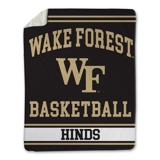 Wake Forest - NCAA Women's Basketball : Demeara Hinds - Blanket-0