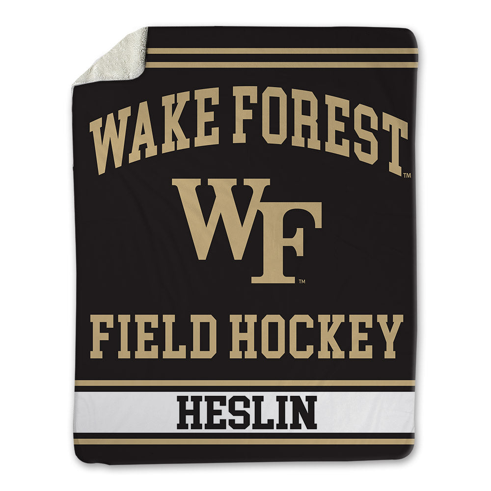 Wake Forest - NCAA Women's Field Hockey : Rory Heslin - Blanket-0