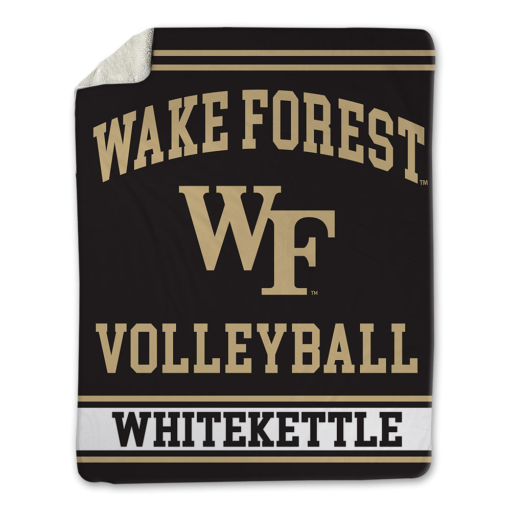Wake Forest - NCAA Women's Volleyball : Ryleigh Whitekettle - Blanket-0