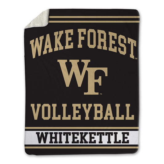 Wake Forest - NCAA Women's Volleyball : Ryleigh Whitekettle - Blanket-0