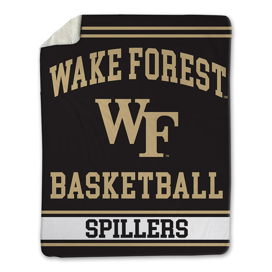 Wake Forest - NCAA Men's Basketball : Trevon Spillers - Blanket-0