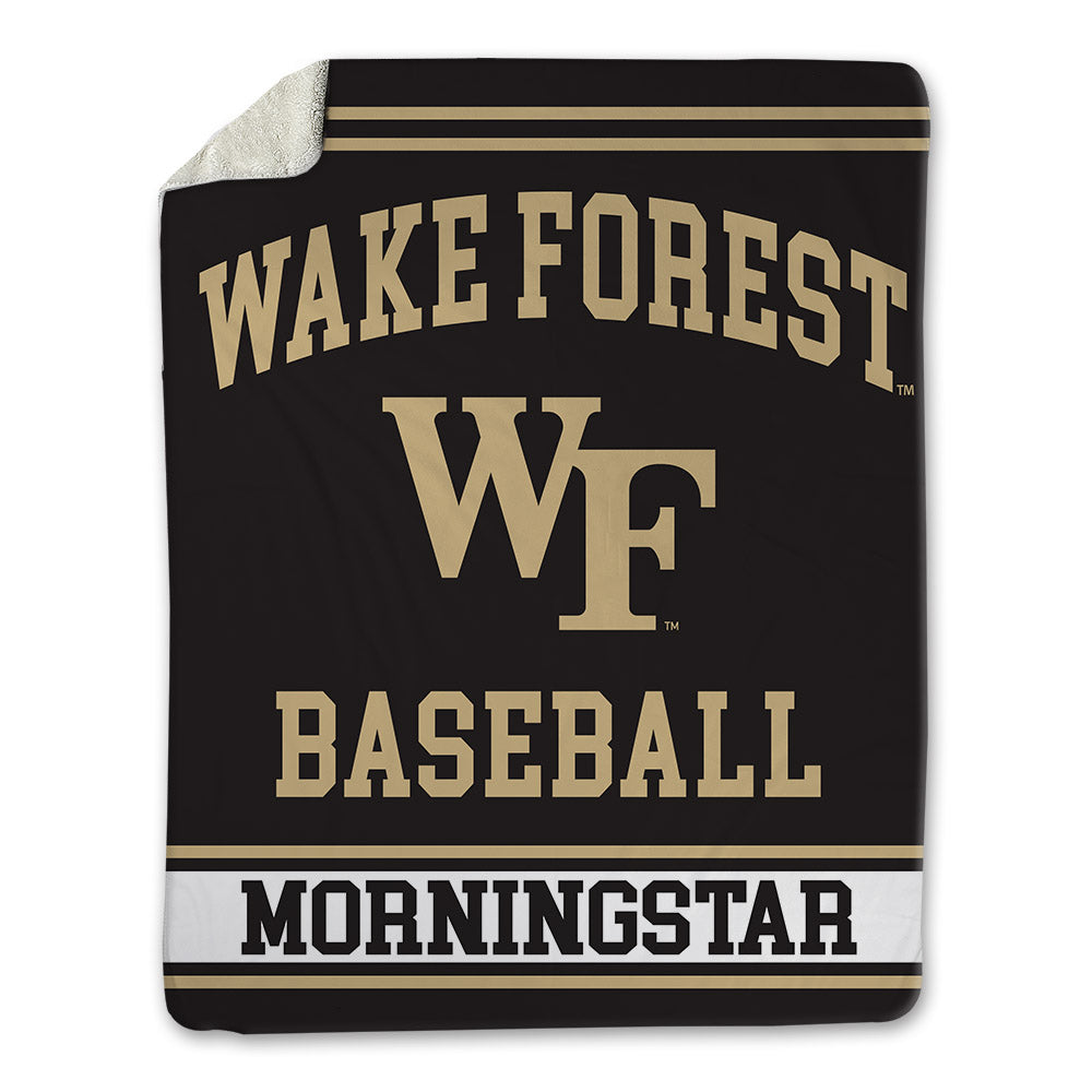 Wake Forest - NCAA Baseball : Blake Morningstar - Blanket-0