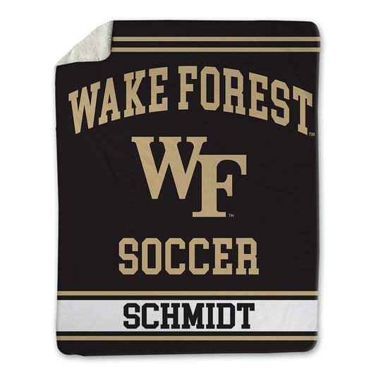 Wake Forest - NCAA Women's Soccer : Allie Schmidt - Blanket-0