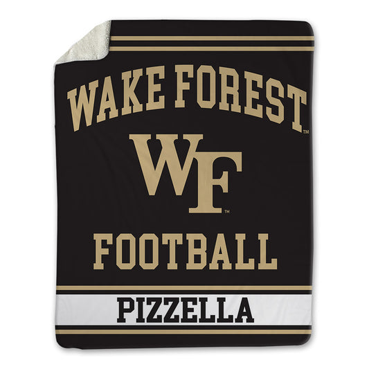 Wake Forest - NCAA Football : Steele Pizzella - Blanket-0