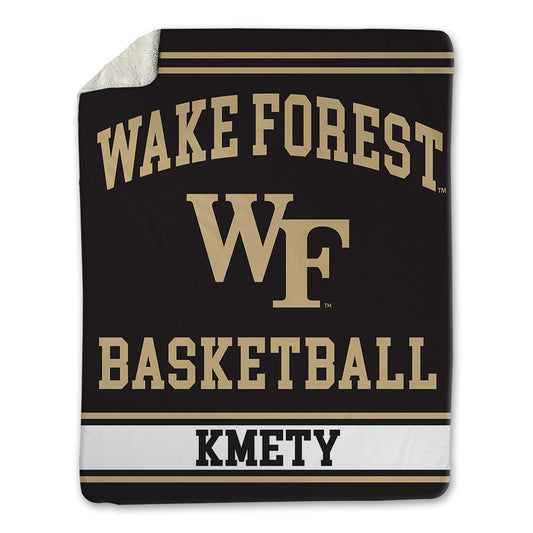 Wake Forest - NCAA Men's Basketball : Owen Kmety - Blanket-0