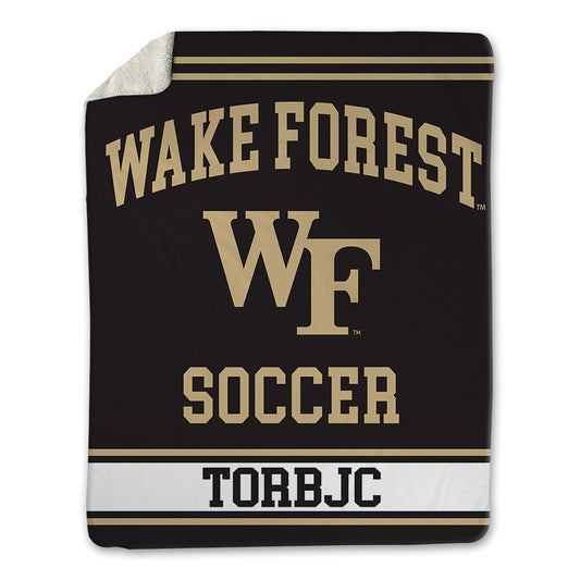 Wake Forest - NCAA Men's Soccer : Joel Torbjc - Blanket-0