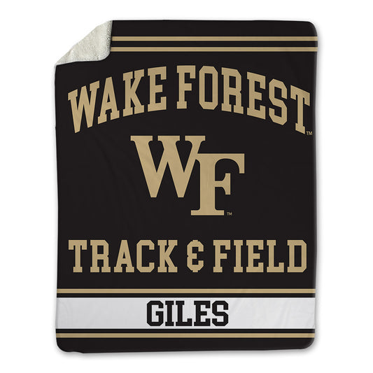 Wake Forest - NCAA Women's Track & Field : Ashlyn Giles - Blanket-0