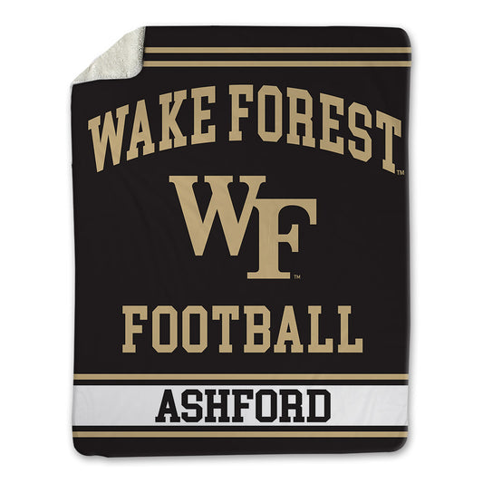 Wake Forest - NCAA Football : Robby Ashford - Blanket-0
