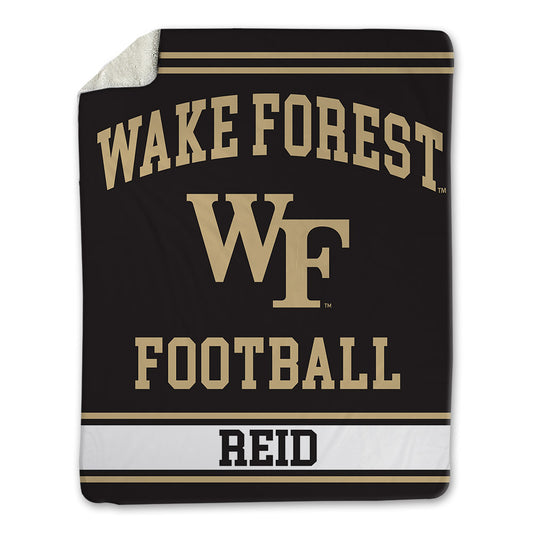 Wake Forest - NCAA Football : Elijah Reid - Blanket-0