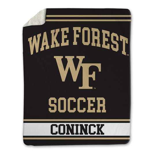 Wake Forest - NCAA Women's Soccer : Victoria Coninck - Blanket-0