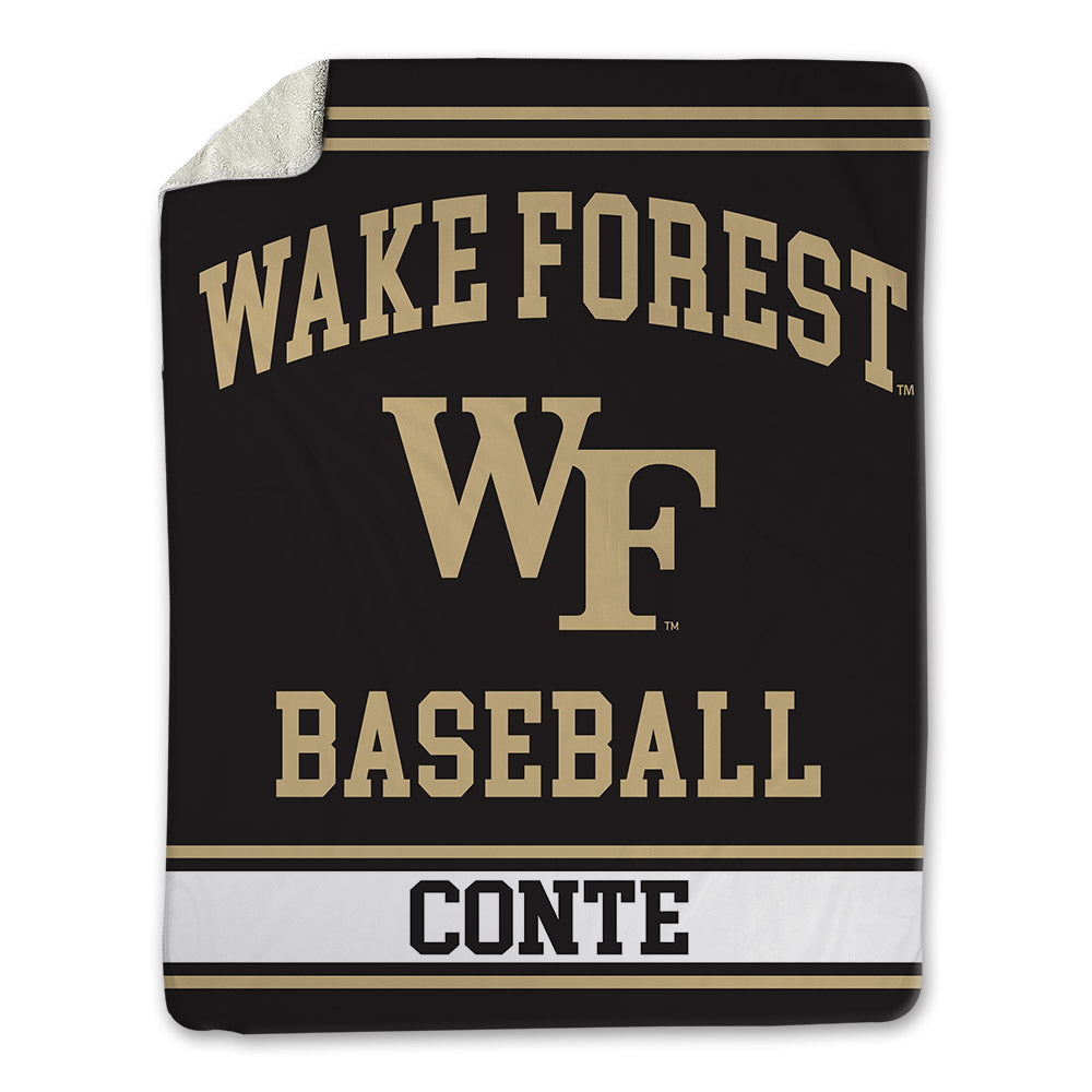 Wake Forest - NCAA Baseball : Matt Conte - Blanket-0