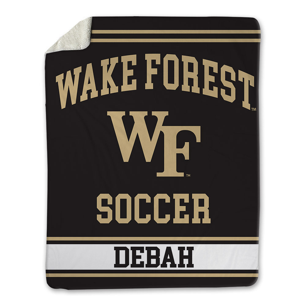 Wake Forest - NCAA Men's Soccer : Alfred Debah - Blanket-0