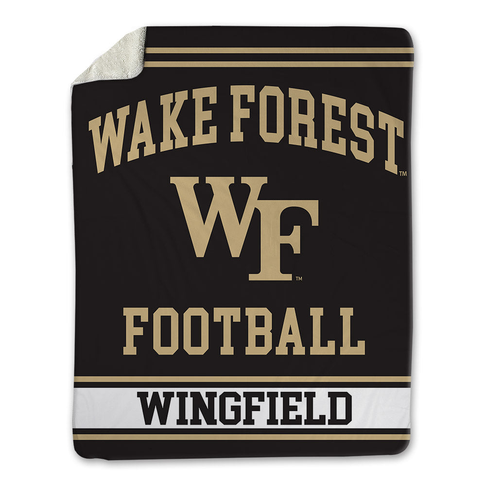 Wake Forest - NCAA Football : Charlie Wingfield - Blanket-0