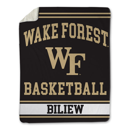 Wake Forest - NCAA Men's Basketball : Omaha Biliew - Blanket-0