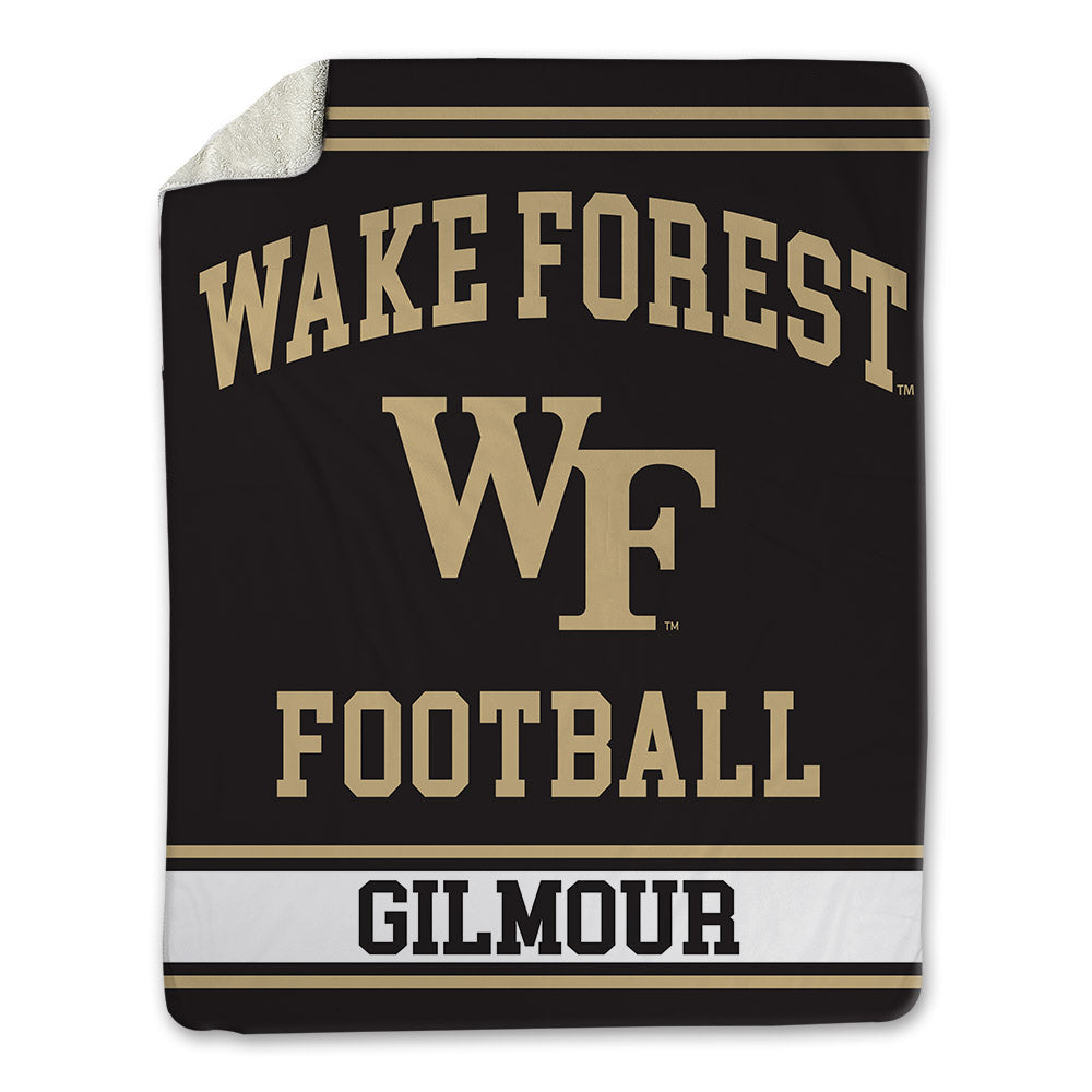 Wake Forest - NCAA Football : Eli Gilmour - Blanket-0