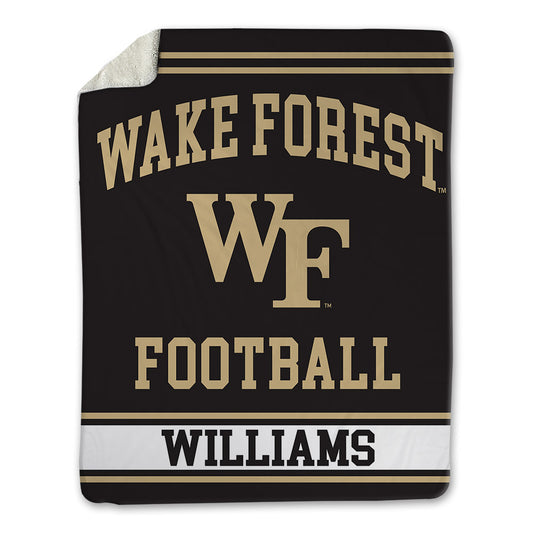 Wake Forest - NCAA Football : BJ Williams - Blanket-0