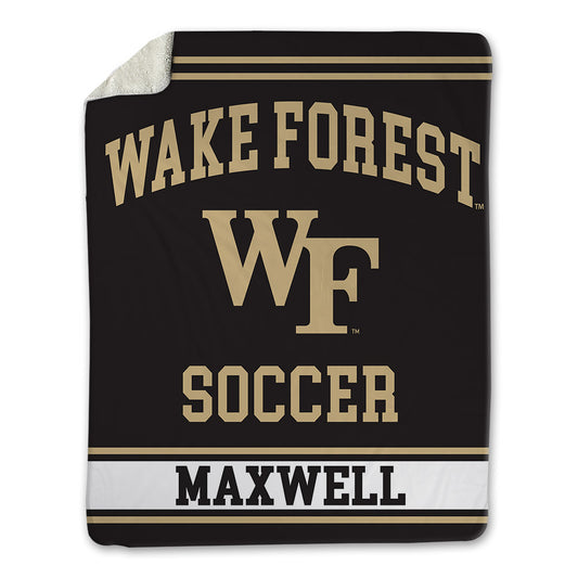 Wake Forest - NCAA Women's Soccer : Kylie Maxwell - Blanket-0