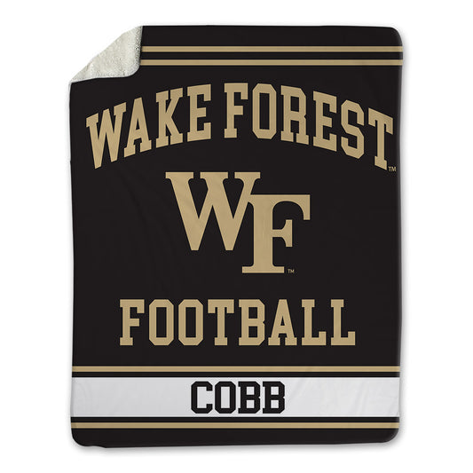 Wake Forest - NCAA Football : Will Cobb - Blanket-0