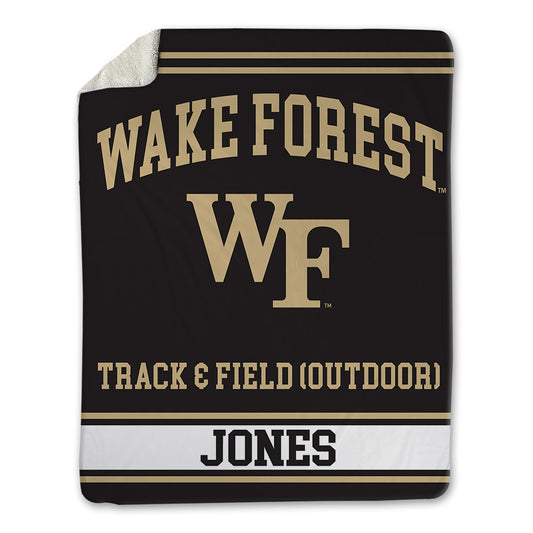 Wake Forest - NCAA Men's Track & Field : Hunter Jones - Blanket-0