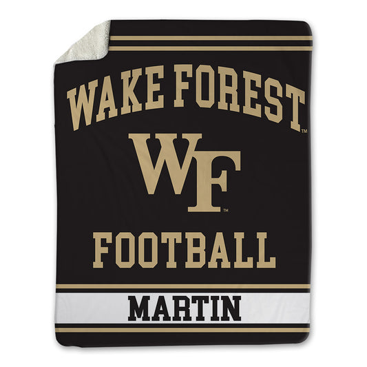 Wake Forest - NCAA Football : Aidan Martin - Blanket-0