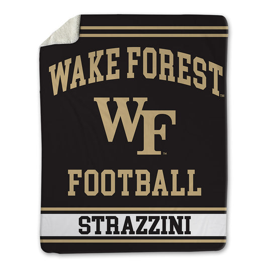 Wake Forest - NCAA Football : Luca Strazzini - Blanket-0