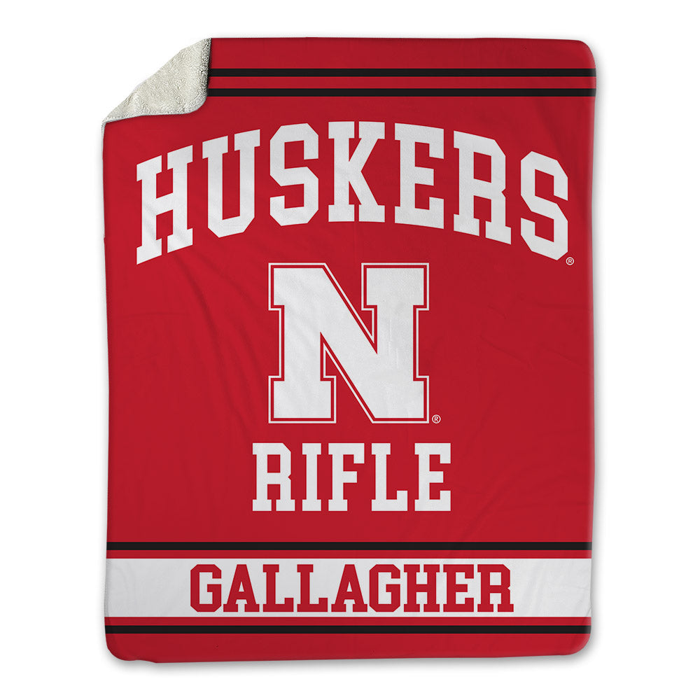 Nebraska - NCAA Rifle : Hannah Gallagher - Blanket Blanket-0