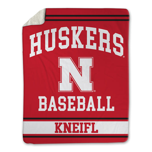 Nebraska - NCAA Baseball : Brooks Kneifl - Blanket-0