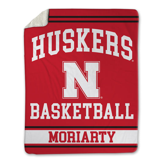 Nebraska - NCAA Women's Basketball : Kendall Moriarty - Blanket-0