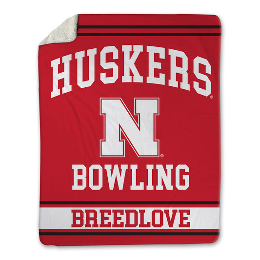 Nebraska - NCAA Women's Bowling : Lani Breedlove - Blanket-0