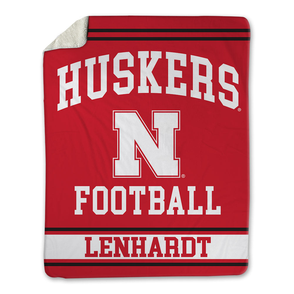 Nebraska - NCAA Football : Cameron Lenhardt - Blanket-0