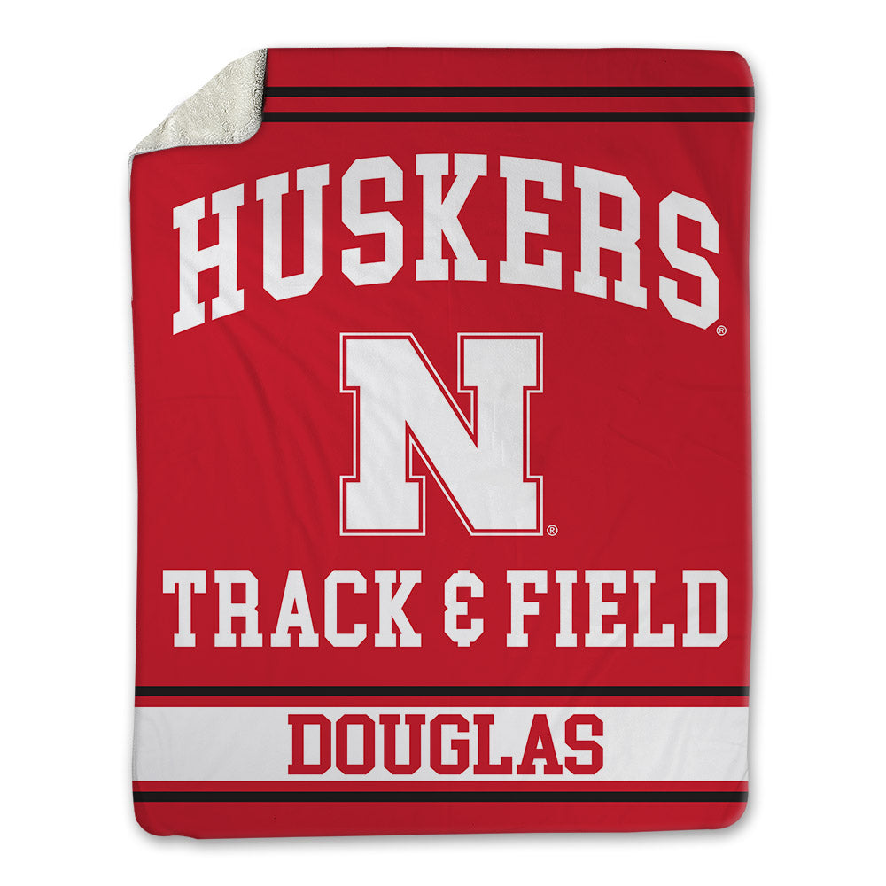Nebraska - NCAA Women's Track & Field : Donna Douglas - Blanket Blanket-0