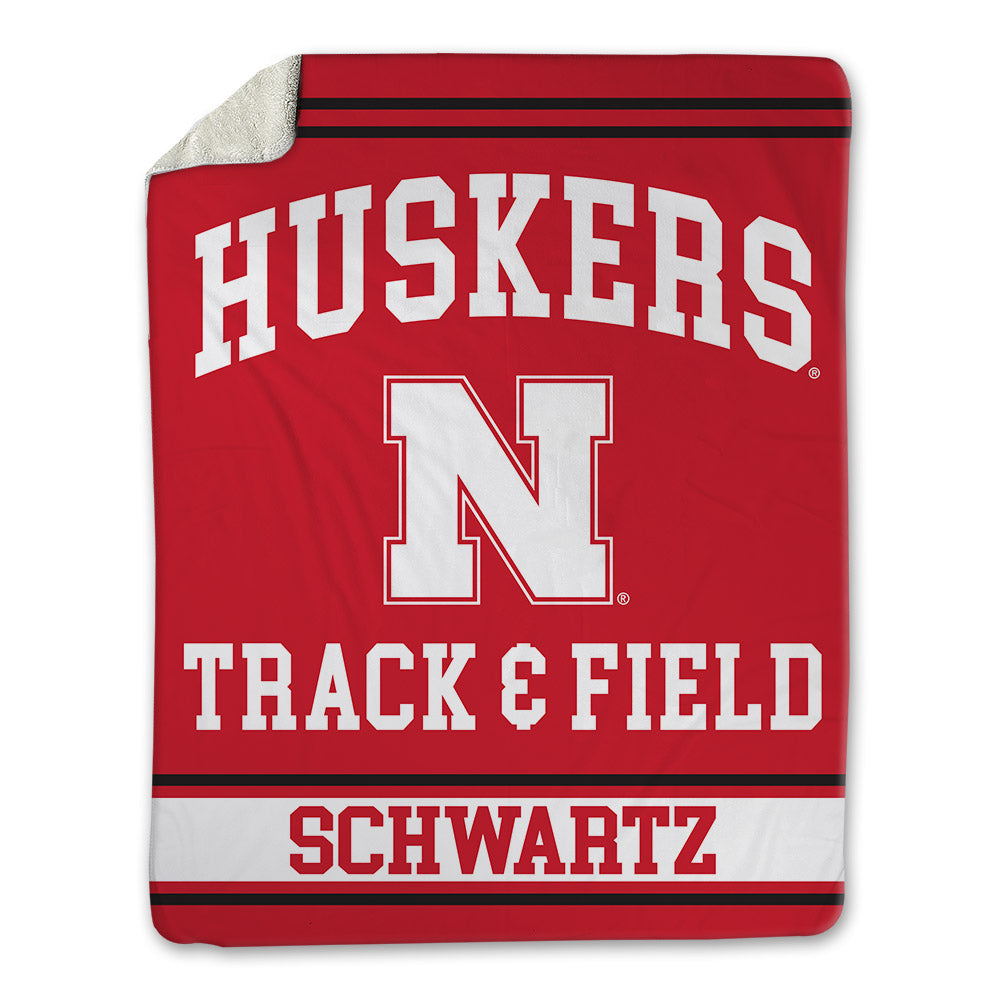 Nebraska - NCAA Men's Track & Field (Outdoor) : Brett Schwartz - Blanket-0