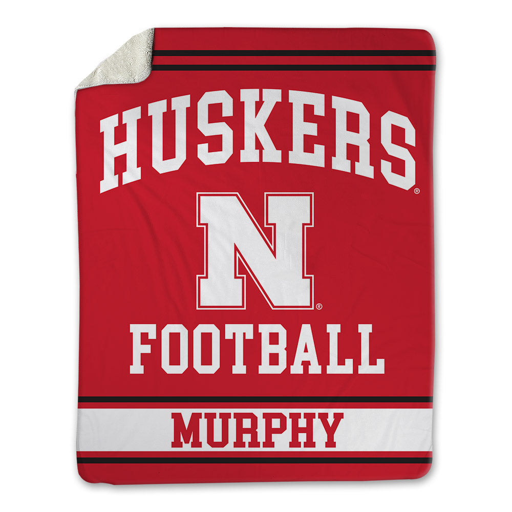 Nebraska - NCAA Football : Ashton Murphy - Blanket-0