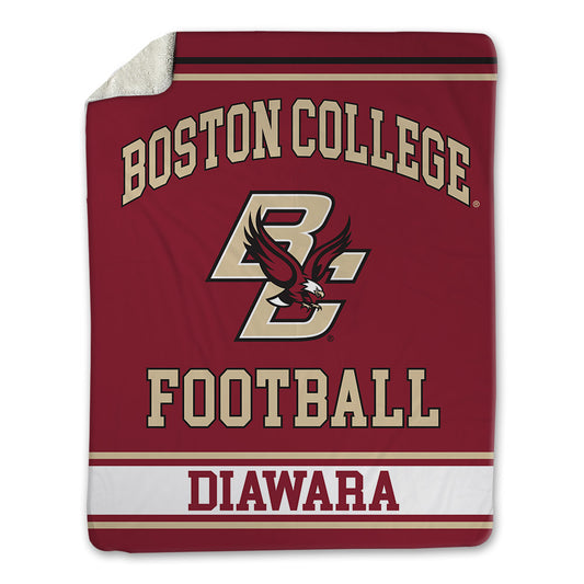 Boston College - NCAA Football : Souleye Diawara - Blanket-0