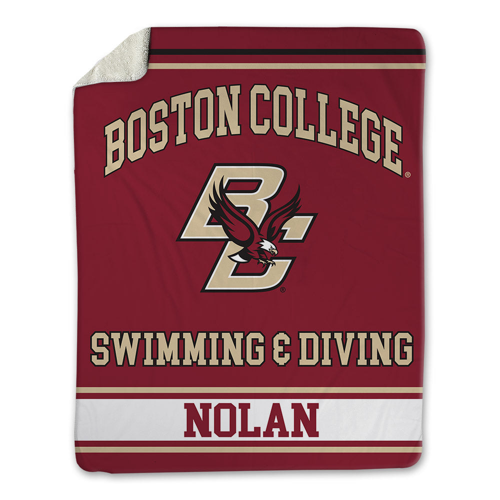 Boston College - NCAA Men's Swimming & Diving : Peter Nolan - Blanket-0