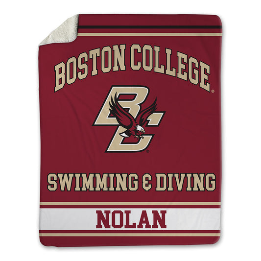 Boston College - NCAA Men's Swimming & Diving : Peter Nolan - Blanket-0