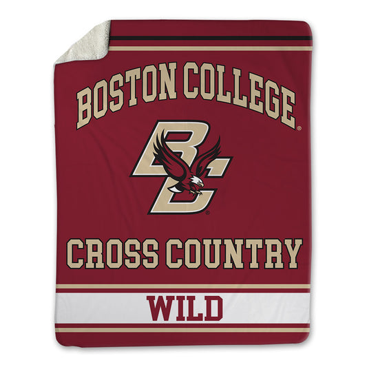 Boston College - NCAA Women's Cross Country : Kylie Wild - Blanket-0