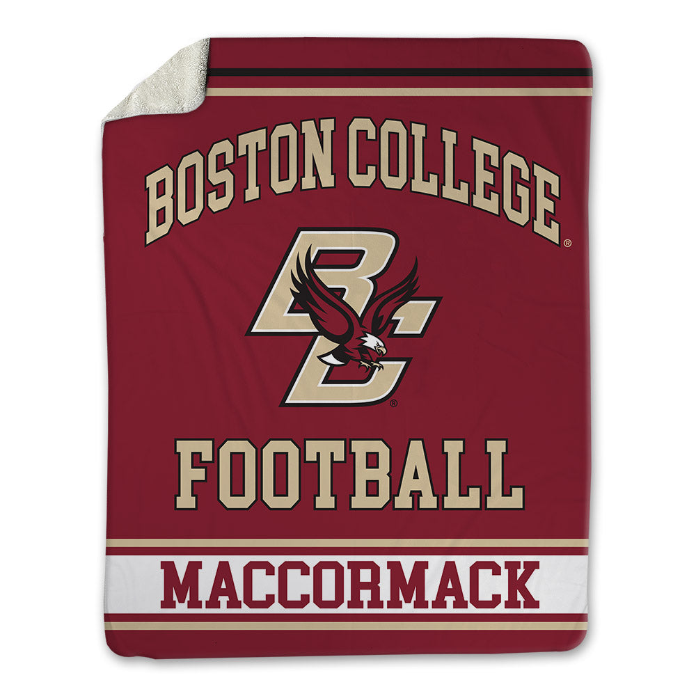 Boston College - NCAA Football : Bo MacCormack - Blanket-0