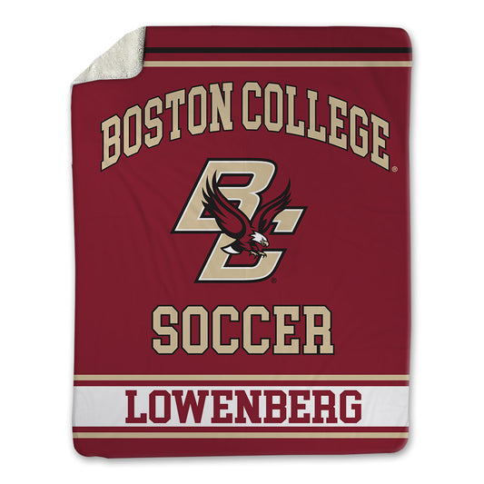 Boston College - NCAA Women's Soccer : Sophia Lowenberg - Blanket-0